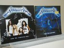 2 x METALLICA - RIDE THE LIGHTNING - original + demo repress in blue vinyl