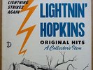 Lightnin' Hopkins LIGHTNING STRIKES AGAIN Original DART LP