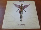 Nirvana lp In Utero Holland Geffen Blue vinyl reissue & insert