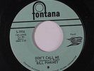 BILL PINKNEY: Don't Call Me / I Do The Jerk 45 (co) rare Soul