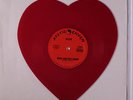 RISE: Rock And Roll Heart / Future Love 45 (dj, red wax shaped disc) rare Punk/