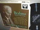 WILHELM BACKHAUS 1960/BRAHMS RECITAL/UK FFSS SXL-2222 ORIG REC BY Stereo LP/NM-