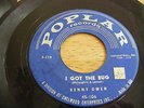 KENNY OWEN 45 POPLAR RECORDS P-120 HIGH SCHOOL SWEATER  I GOT THE BUG ROCKABILLY