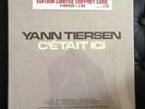 YANN TIERSEN - C'ETAIT ICI - COFFRET LUXE - 4 LP VINYL - 2 CD - 2002 LABELS