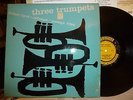 THREE TRUMPETS Art Farmer, Donald Byrd, Idrees Sulieman LP, PRESTIGE 7092, RVG,