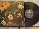 Beatles Rubber Soul LP.Stereo Black/Yellow OZ NZ Rare Contract Label 1969?