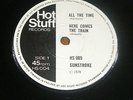 SUNSTROKE VERY RARE 4 TRACK EP HERE COMES THE TRAIN HOT STUFF RECORDS 1978