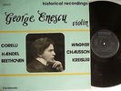 ENESCO, GEORGE Corelli,Handel,Beethoven,Wagner,Kreisl ELECTRECORD ELE 02715 MINT