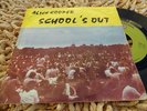 ALICE COOPER School's Out ANGOLA 7'' 45 PS 1972 IMPOSSIBLE RARE SLEEVE WBS 97 **