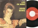 DAVID BOWIE SINGLE 45 LIFE OF MARS FRENCH UNIQUE COVER RARE 1972