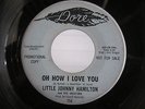 Little Johnny Hamilton / OH HOW I LOVE YOU / DORE original 45 northern soul