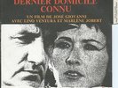 FRANCOIS DE ROUBAIX DERNIER DOMICILE CONNU OST VENTURA M JOBERT SINGLE BARCLAY