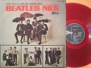 BEATLES No.5 1965 JAPAN 1st ISSUE RED WAX LP OR-7103 NR