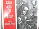 Edgar Allan Poe-Ligeia-Read By Vincent Price-Rare Spoken Word LP-Caedmon-SEALED