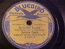 Jimmie Davis - 1934 - Alimony Blues - Bluebird 5425 - SOUNDS GOOD