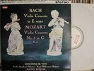 AUDIOPHILE REISSUE- GIOCONDA DE VITO- BACH / MOZART VIOLIN CTOS.