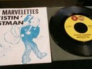 The Marvelettes Twistin Postman 45 RARE Picture Sleeve Motown Northern Soul