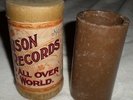 Edison Records Wax Cylinder Record Baggage Coach Ahead