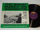 REV. MARTIN LUTHER KING, JR.-Great March On Washington (1963) Mono GORDY LP