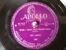 THE LARKS: When I Leave These Prison Walls/ w/ALLEN BUNN/ APOLLO RARE DOO WOP/VG