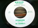 DAWNELLS Scorpion / Little Egypt 45 RARE Indiana SURF GARAGE NM Vinyl OSS BOGAN