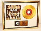 ABBA, S.O.S., mit Cover, Gold Record, goldene Schallplatte, Award, platin