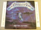 METALLICA RIDE THE LIGHTNING LP 60396-1 ORIGINAL ISSUE, HAIR METAL