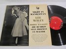 LEE WILEY Night In Manhattan '55 COLUMBIA 6 EYE ORIG DG JAZZ LP  NMint
