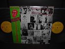 Rolling Stones Exile Main St Japan EMI ED 2LP GREEN OBI INSERT