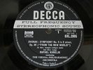 Dvorak New World  DECCA Stereo SXL 2005 BLUE  ffss WB Original Grooved ED1  LP