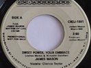 MODERN SOUL FUNK: JAMES MASON   SWEET POWER, YOUR/ FREE charoscuro 45 VG++