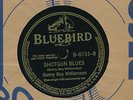 Sonny Boy Williamson BB 8731 E Blues 78 Shotgun Blues b/w Western Union Man