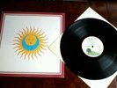 KING CRIMSON Larks' Tongue in Aspic vinyl UK orig LP VG+/VG+ SARK Pink Rim '73