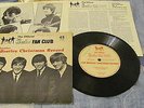 BEATLES FLEXI FAN CLUB CHRISTMAS 1964 CON NEWSLETTER DI AUGURI DI BUON NATALE