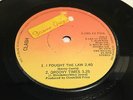 THE CLASH  - Cost Of Living/ I Fought The Law EP  - 1979 IRISH PRESSING On CBS.