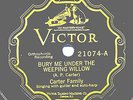 CARTER FAMILY-A.P. CARTER [Bury Me Under The Weeping Willow] VICTOR SCROLL