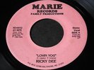 Ricky Dee   Lovin You   Marie   Baltimore modern / sweet soul 45 HEAR