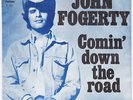 JOHN FOGERTY Comin Down The Road NON-LP TRACKS Denmark 45 RARE Ricochet HEAR