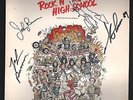 Ramones Rock & Roll High School LP autographed by all band members nm vinyl
