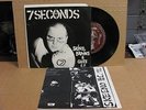7 SECONDS - SKINS, BRAINS & GUTS EP ON ALTERNATIVE TENTACLES VIRUS 15 W/ INSERT