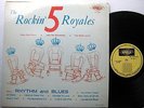 the Rockin 5 ROYALES Rare Doo-Wop Rhythm & Blues 1956 LP 488 T