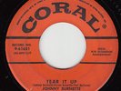 JOHNNY BURNETTE & ROCK 'N ROLL TRIO - Coral 61651 - Tear It Up - 1956 ROCKABILLY