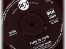 LITTLE PEGGY MARCH PASSO SU PASSO ENNIO MORRICONE ORIG OZ 60'S GIRL POP 45