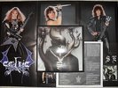 CELTIC FROST 'To Mega Therion' LP + rare poster (Black, Death, Thrash Metal)