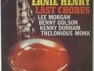 Ernie Henry - Last Chorus LP - Riverside - 12-266