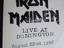 Iron Maiden - Live At Donington - August 22nd 1992 DON 1 UK 3LP 1st Press Vinyl