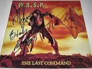 W.A.S.P. Last Command VINYL Blackie Lawless & Chris Holmes Wasp Autograph SIGNED