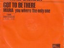 MICHAEL JACKSON - GOT TO BE THERE - RARE DUTCH PS 7 / 45 RARE MOTOWN 006.93014