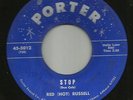 ROCKABILLY TITTYSHAKER--RED (HOT) RUSSELL - STOP -HEAR BOTH-1958 ARIZONA PORTER