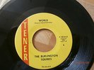 THE BURLINGTON SQUIRES MELBOURNE FLORIDA GARAGE BAND 45 RPM TENER WORLD/BACK UP
